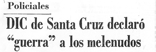 Guerra contra los melenudos