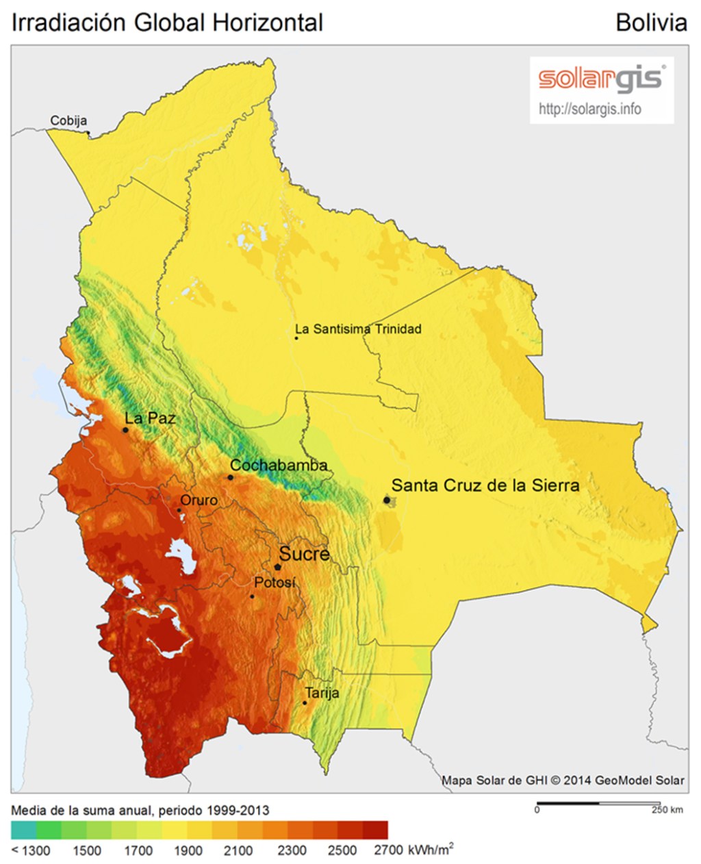 Situación de la energía solar en&nbsp;Bolivia