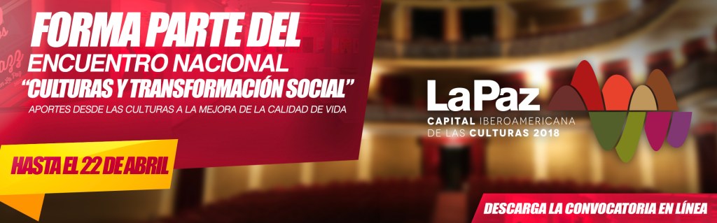 Encuentro Nacional «Culturas y Transformación&nbsp;Social»