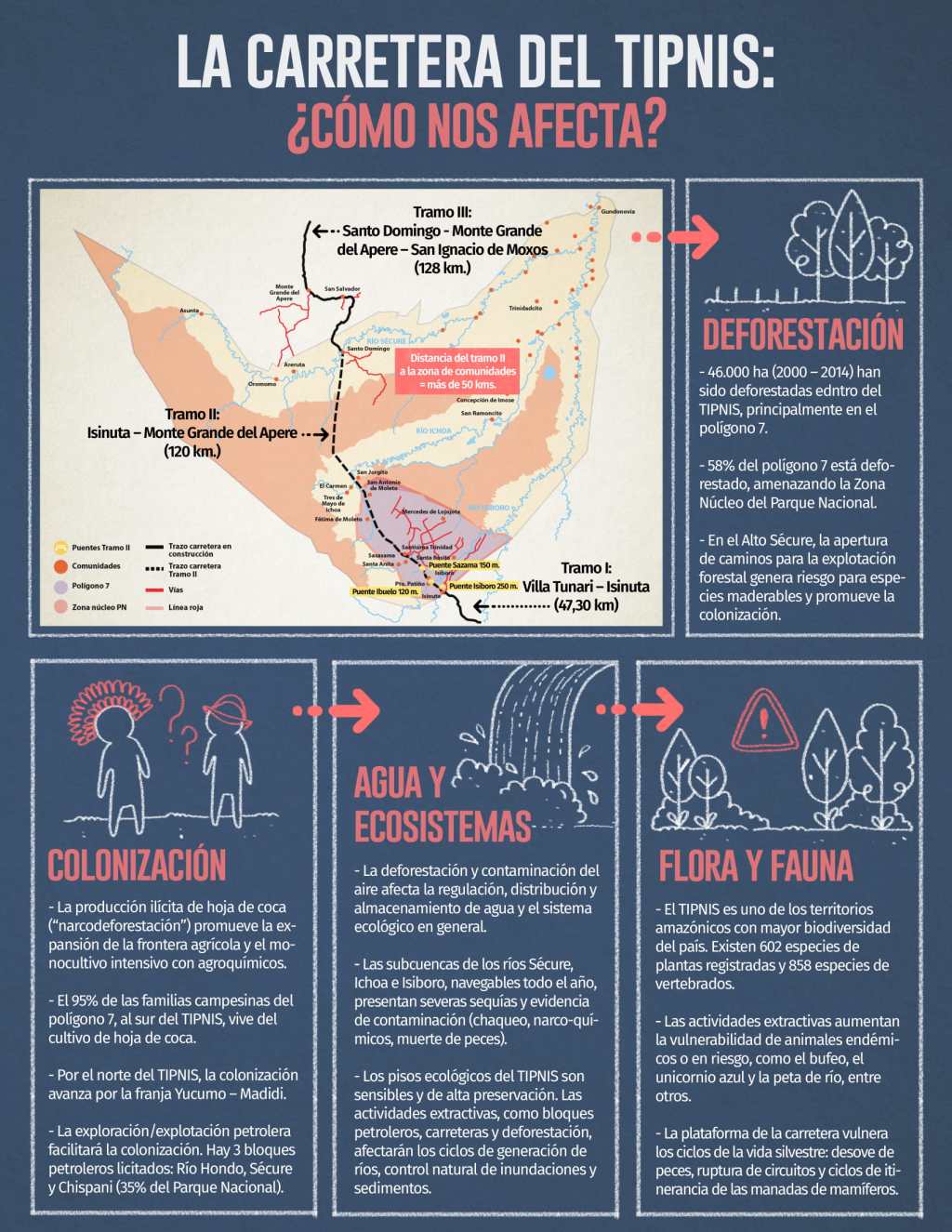 La carretera por el TIPNIS ¿cómo nos&nbsp;afecta?