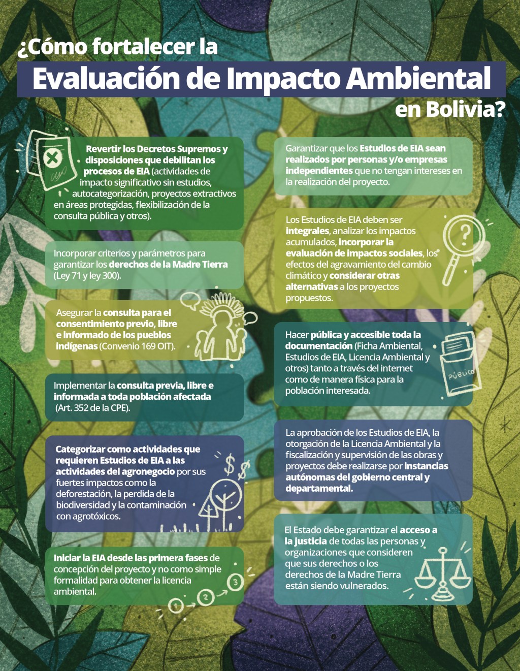 ¿Cómo fortalecer la Evaluación de Impacto Ambiental en&nbsp;Bolivia?