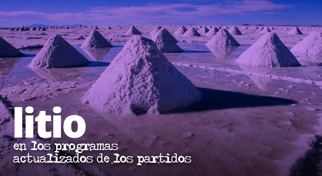 Litio: Hablan mucho y dicen&nbsp;poco