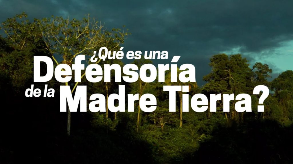 Boletín Nº2: ¿Qué es una Defensoría de la Madre&nbsp;Tierra?