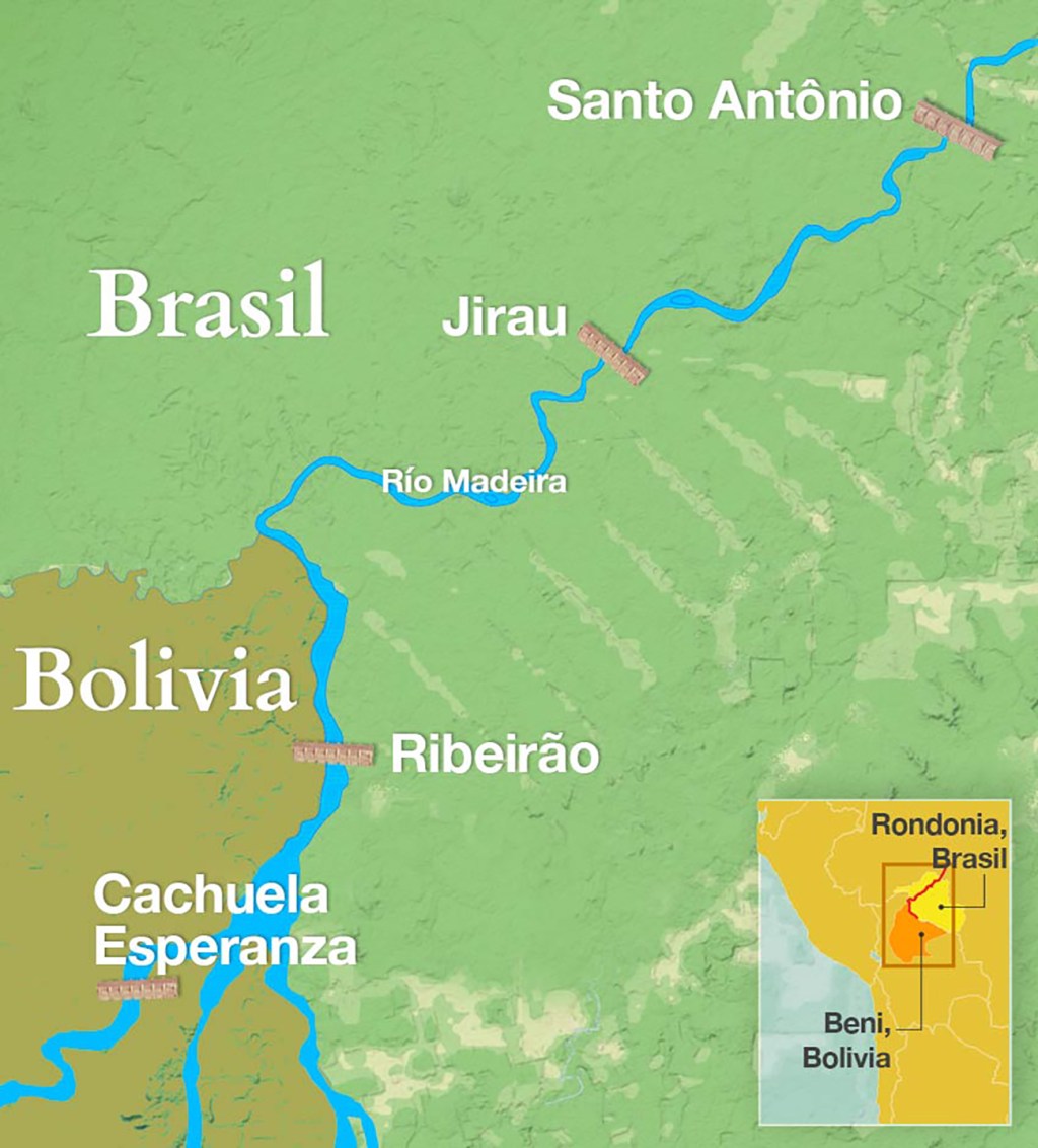 Documentos sobre la Hidroeléctrica Binacional Bolivia Brasil –&nbsp;Ribeirão