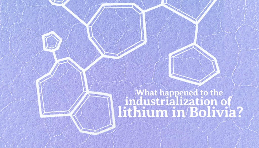 What happened to the industrialization of lithium in&nbsp;Bolivia?