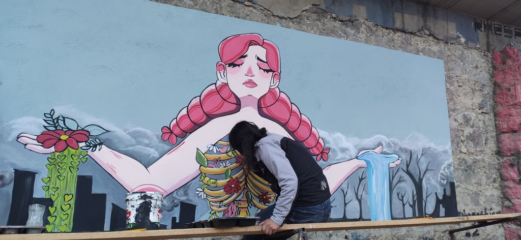 Tres nuevos murales sobre el cuidado de la Casa Común embellecen el espacio público urbano de la ciudad de La&nbsp;Paz