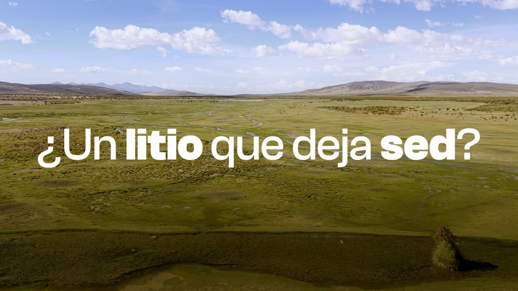 Incertidumbre por el agua y falta de consulta preocupan a la comunidad de Calcha&nbsp;K