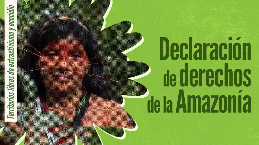 Declaración de derechos de la&nbsp;Amazonía