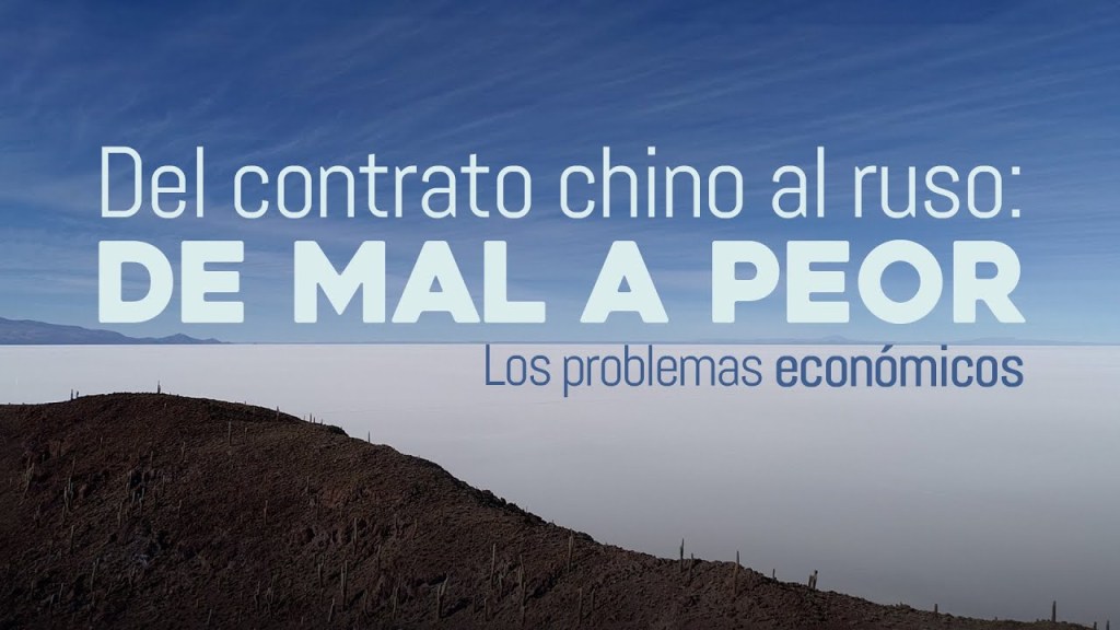 Del contrato chino al ruso: De mal a peor – Los problemas&nbsp;económicos
