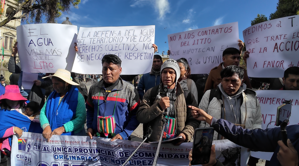 Contratos del litio: Comunidades del sudoeste potosino anuncian riesgo jurídico para empresas&nbsp;chinas